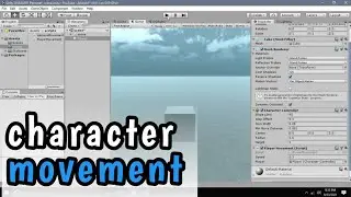 character movement using character controller in unity