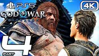 GOD OF WAR RAGNAROK Gameplay Walkthrough Part 4 (PS5 FULL GAME 4K 60FPS) No Commentary