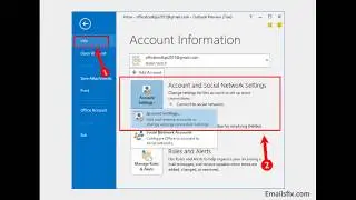 ATT Email Settings For Outlook 2016