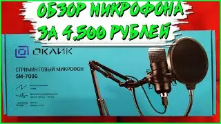 ОБЗОР НА СТРИМИНГОВЫЙ МИКРОФОН ОКЛИК SM-700 G ЗА 4.500 РУБЛЕЙ + ТЕСТ ЗАПИСИ