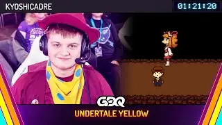 Undertale Yellow by KyoshiCadre in 1:21:20 - Summer Games Done Quick 2024