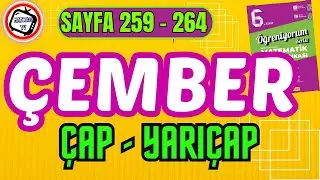 6.Sınıf Çember, Matsev Öğreniyorum Serisi, Sayfa 261-264