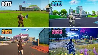 Evolution of Fortnite Spawn Island/Pre-Game Lobby (Chapter 1 Season 1 - Chapter 4 Season 1)