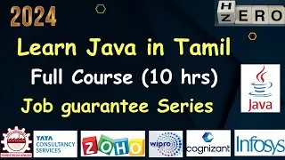 Java full course in Tamil |2024| Java tutorial for beginners in Tamil | Anna University | Placement