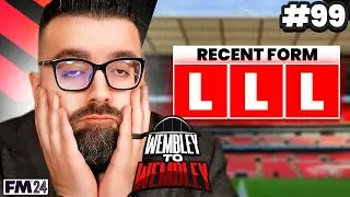 NEW OFFICE IS CURSED! | Part 99 | Wembley FM24 | Football Manager 2024