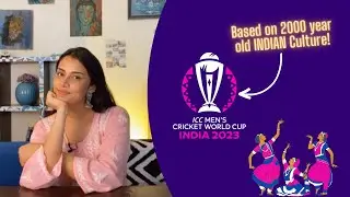 ICC Cricket World Cup Logo decoded in secs! #shorts