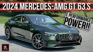 The 2024 Mercedes-AMG GT 63 S E Performance Is The Ultimate Electrified Hyper Speed 4-Door