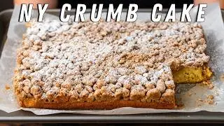 How I Make The Ultimate New York Crumb Cake