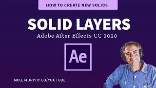 After Effects: How To Create New Solid Layers