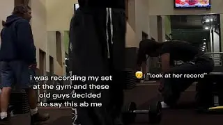 Gym Girl Gets Called Out For Filming