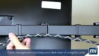 Mount-It! Single Monitor Arm Mount | Desk Stand | Full Motion Height Adjustable Articulating Reviews
