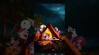 POV Pomni & Jax camping at night | The Amazing Digital Circus