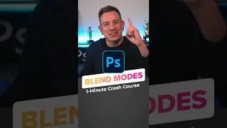 🔥 Master Photoshop Blend Modes in 1 Minute