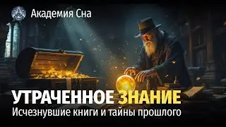 🌙 Лекция для сна 📜 Утраченное знание: исчезнувшие книги и тайны прошлого 📜