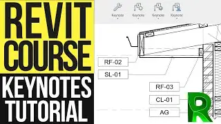 Keynotes in Revit Tutorial | Advanced Revit Course 08