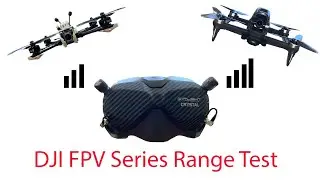 DJI FPV Goggles v2 Range Test  : Air Unit vs FPV , Stock vs iFlight Stubbies vs iFlight Crystal HD