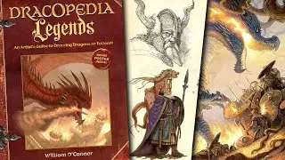 Dracopedia Legends🐲An Artist's Guide to Drawing Dragons of Folklore by William O'connor impact books