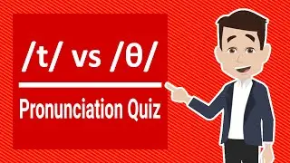 Minimal Pairs /t/ and /θ/ | Listening Quiz