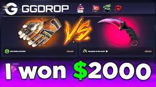 I WON $2000 ON GGDROP ! CS2 GIVEAWAY 2024 ! GGDROP PROMO CODE 2024 ! GGDROP 2024 ! CS2 2024 !