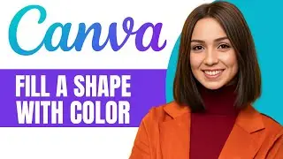 How To Fill a Shape with Color in Canva