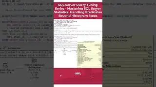 SQL Server Query Tuning Series - Handling Predicates Beyond Histogram Steps  @jbswiki  #querytuning