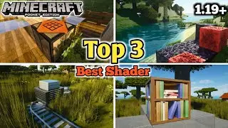 Top 3 Best Shaders For Minecraft PE (1.19+) Low End Device | Shaders For MCPE 