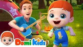 Camping Song | Sing Along Domi Kids | Best Kids Songs and Nursery Rhymes