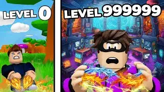 I Built A Level 999999 Elemental Tycoon In Roblox!