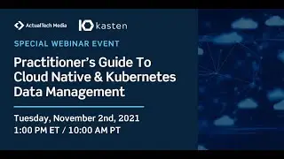 Practitioner’s Guide To Cloud Native & Kubernetes Data Management with Kasten by Veeam