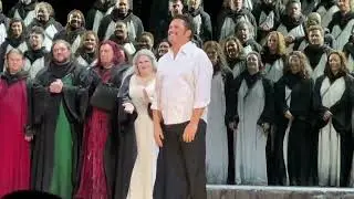 Lohengrin Curtain Call - 3/25/23 - Met Opera - Nézet-Séguin; Beczała, Wilson, Goerke, Nikitin