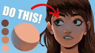 A SUPER EASY WAY TO PAINT SKIN!