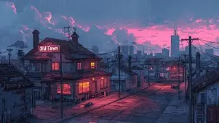 Satisfying Lofi Hip Hop Beats 💿 1980s 90s Nostalgic Japanese Town Ambience 🌺 Lofi Rain Playlis