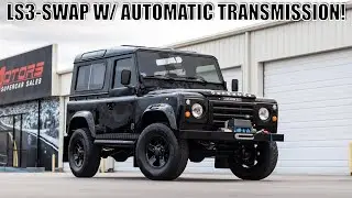 LS3-swapped 1986 Land Rover Defender 90