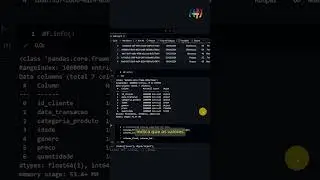 Otimizando dataframes do Pandas com downcast | #shorts