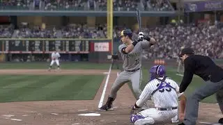 Milwaukee Brewers vs Colorado Rockies - MLB Today 7/1 Full Game Highlights (MLB The Show 24 Sim)