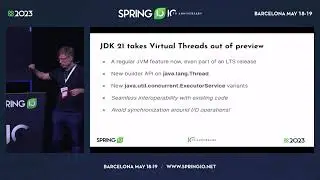 Spring Framework 6.1:  Infrastructure Revisited by Juergen Hoeller @ Spring I/O 2023