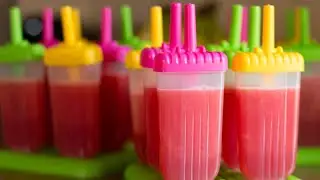 One Ingredient Easy Homemade Watermelon Popsicles Recipe - EatSimpleFood.com