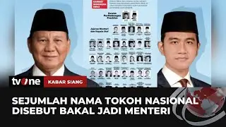 Draf Kabinet Pemerintahan Prabowo-Gibran Hebohkan Jagat Maya | Kabar Siang tvOne