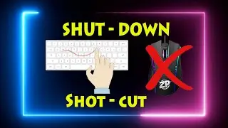 How To Shut Down Laptop In Windows 10 With Keyboard | How To Shutdown Computer 