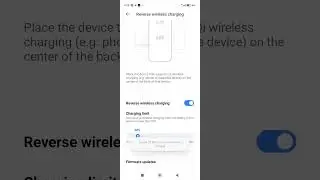 How to charge another phone with your Xiaomi phone. Reverse change
