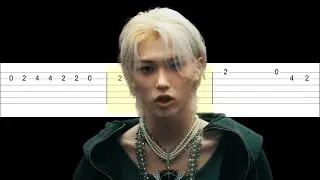 Stray Kids - MEGAVERSE (Easy Guitar Tabs Tutorial)