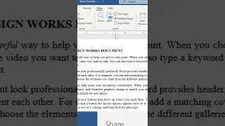 How to ZOOM IN and ZOOM OUT in Microsoft Word