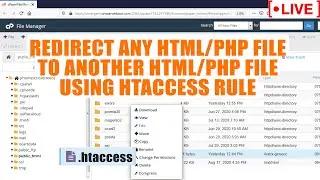 [🔴LIVE] How to redirect one html/php to another html/php file?