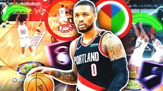 MY PLAYMAKING SHOT CREATOR 2K21 BUILD WITH ALL NBA 2K21 BEST BADGES IN ACTION!