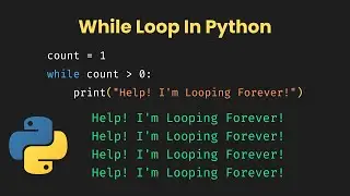 While Loop in Python Explained ♾️