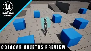 Cómo colocar objetos con vista previa - Unreal Engine 5.2