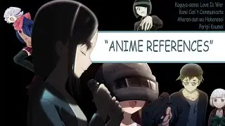 ANIME IS FULL OF REFERENCES (spring 2022)