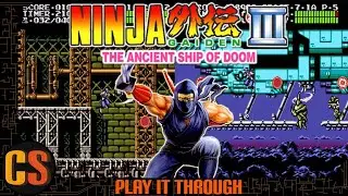 SNES Ninja Gaiden III: The Ancient Ship of Doom NO DAMAGE