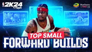 Top 5 Best Small Forward Builds in NBA 2K24 | NUMBER 3 IS INSANE