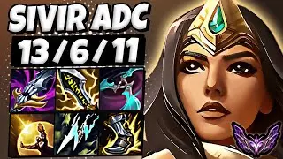 Sivir vs Kaisa [ ADC ] Lol Korea Master Patch 14.17 ✅